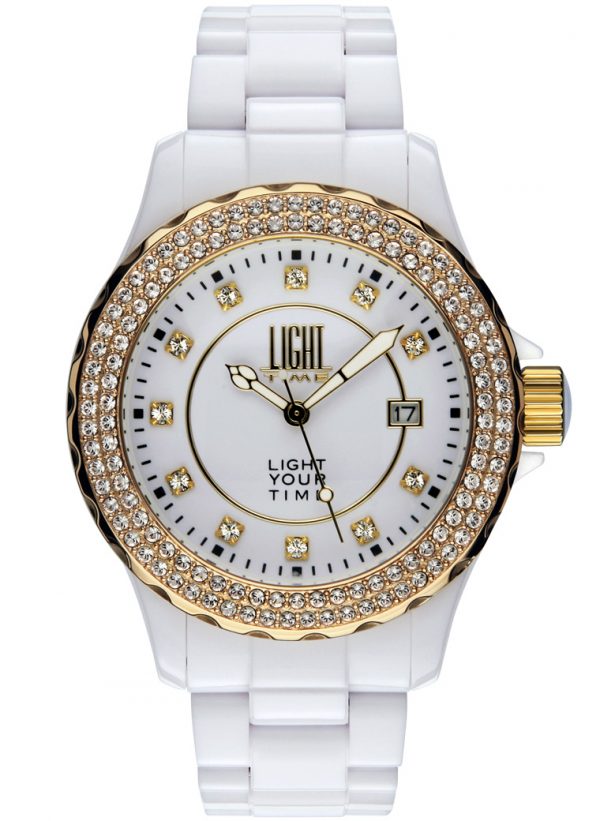 Orologio Light Time Black Or White L071B