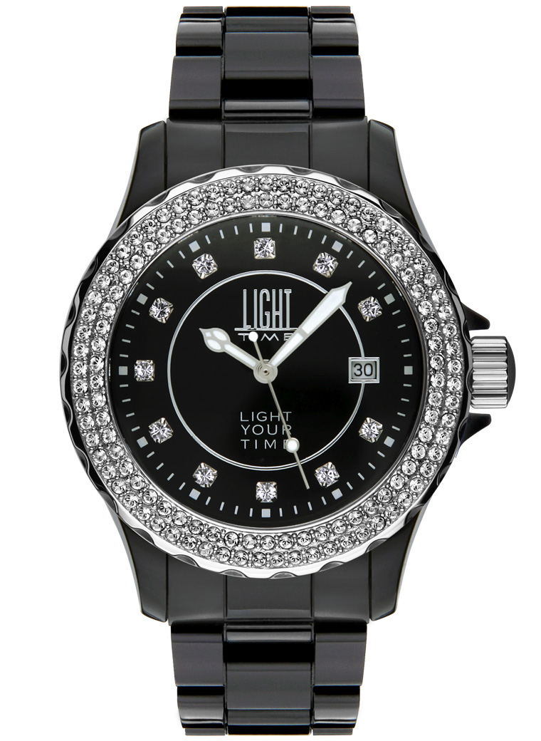 Orologio Light Time Black Or White L071C