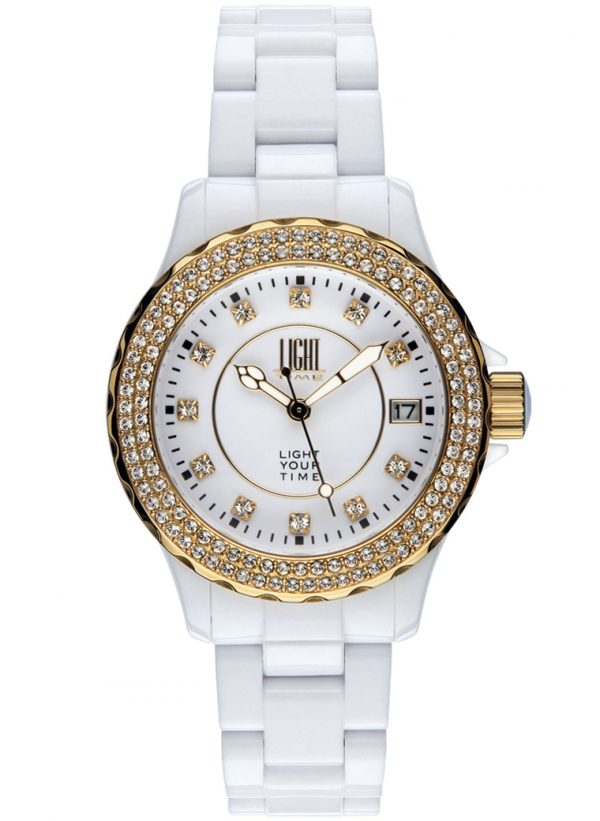 Orologio Light Time Black Or White L073B