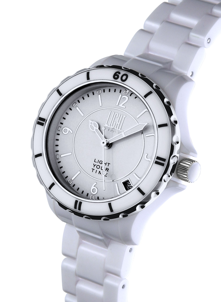 Orologio Light Time Black Or White L114A - immagine 2