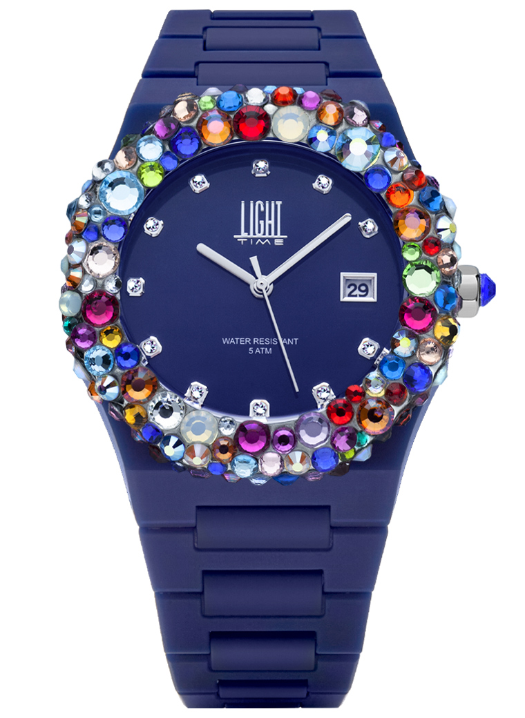 Orologio Light Time Mediterraneo L-509-BL-4 diametro 40mm