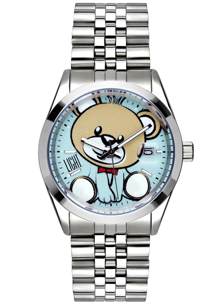 Orologio Light Time Baby Azzurro Bear
