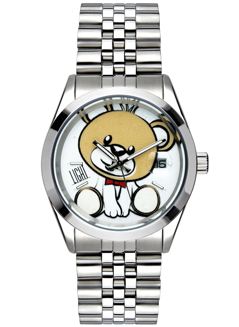 Orologio Light Time Baby Bear Bianco