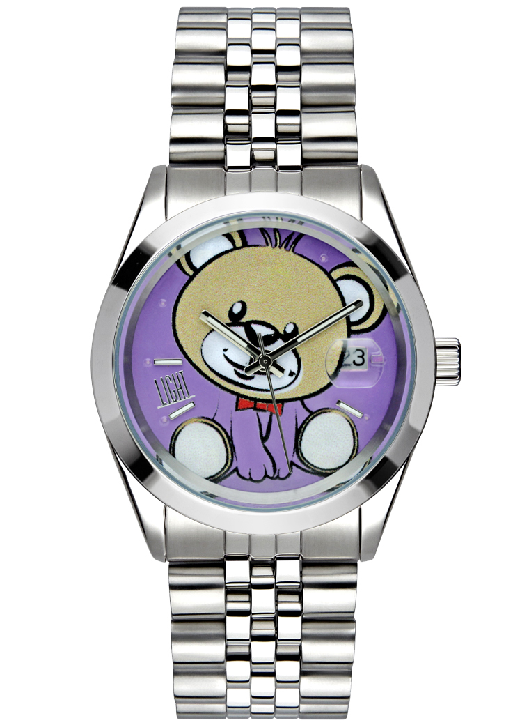 Orologio Light Time Baby Bear Lilla