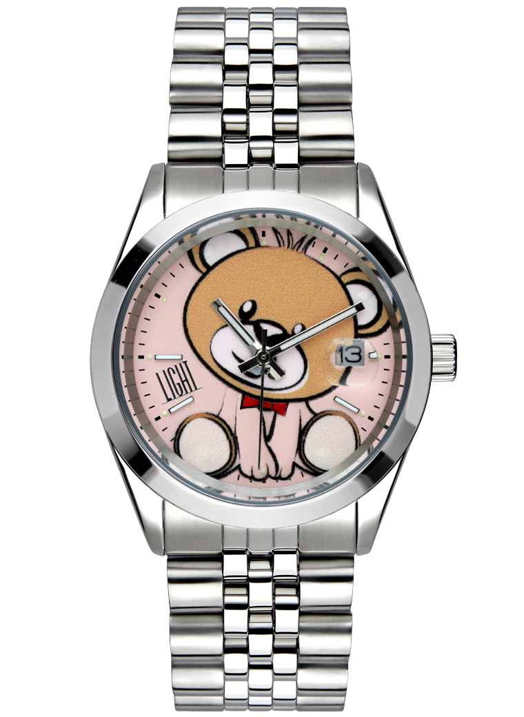 Orologio Light Time Baby Bear Rosa