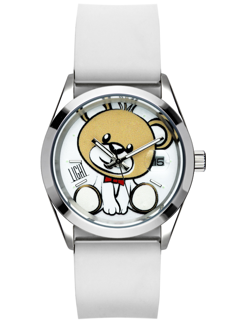 Orologio Light Time Baby Bear Bianco