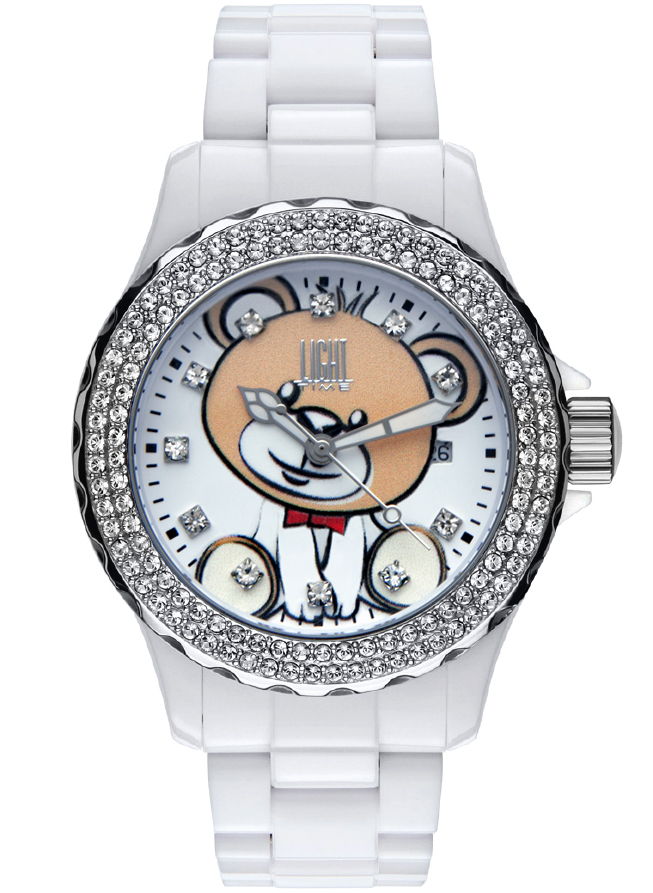 Orologio Light Time Black or White L071-Bear